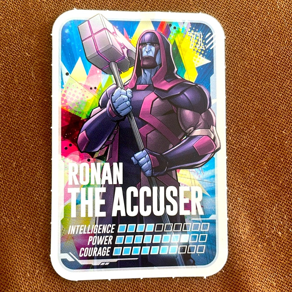 Marvel Collectors Card #71 - RONAN THE ACCUSER